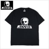 SKULL SKATES スカルスケーツ BURBS Tシャツ BLACK/WHITE