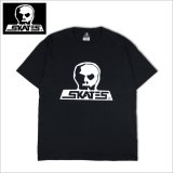 【送料無料】SKULL SKATES スカルスケーツ BURBS Tシャツ BLACK/WHITE