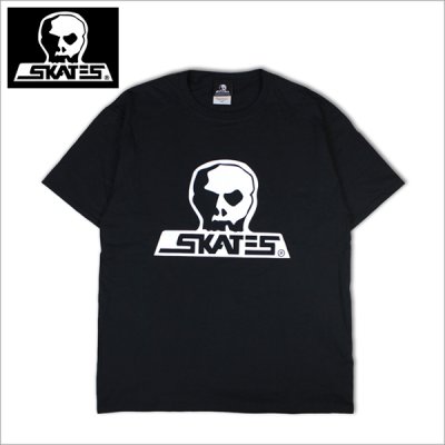 画像1: 【送料無料】SKULL SKATES スカルスケーツ BURBS Tシャツ BLACK/WHITE