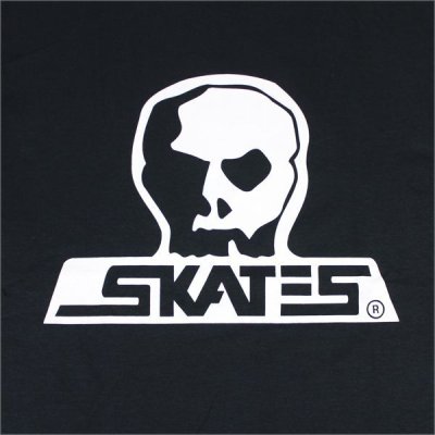 画像3: SKULL SKATES スカルスケーツ BURBS Tシャツ BLACK/WHITE