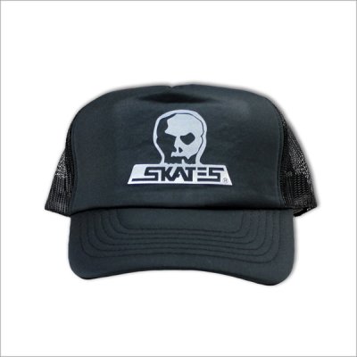 画像2: 【送料無料】SKULL SKATES スカルスケーツ ロゴ フォームメッシュキャップ BLACK