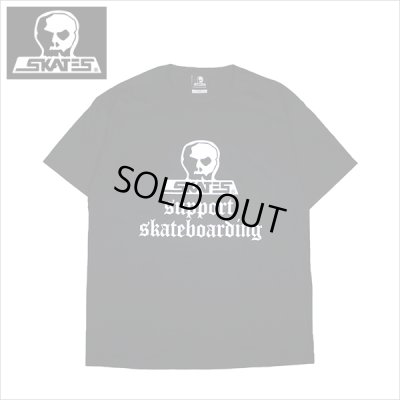 画像1: SKULL SKATES スカルスケーツ SUPPORT Tシャツ BLACK