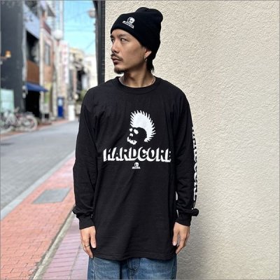 画像2: 【送料無料】SKULL SKATES スカルスケーツ HARDCORE L/S Tee BLACK