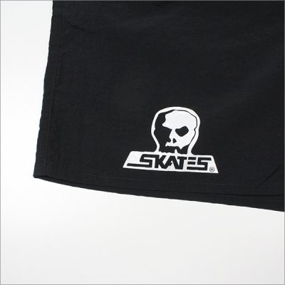 画像3: 【送料無料】SKULL SKATES スカルスケーツ SKULLロゴ ナイロンショーツ BLACK