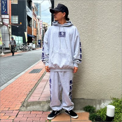 画像3: 【送料無料】SKULL SKATES スカルスケーツ Logo P/Oパーカー GRAY