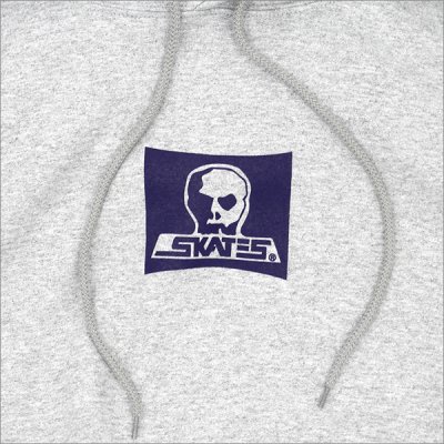 画像4: 【送料無料】SKULL SKATES スカルスケーツ Logo P/Oパーカー GRAY