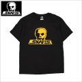 【送料無料】SKULL SKATES スカルスケーツ BURBS Tシャツ BLACK/GOLD