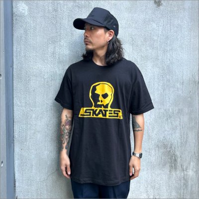 画像2: 【送料無料】SKULL SKATES スカルスケーツ BURBS Tシャツ BLACK/GOLD
