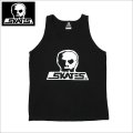 【送料無料】SKULL SKATES スカルスケーツ BURBS タンクトップ BLACK/WHITE
