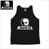 【送料無料】SKULL SKATES スカルスケーツ BURBS タンクトップ BLACK/WHITE