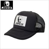 【送料無料】SKULL SKATES スカルスケーツ HORSE BOX メッシュキャップ BLACK