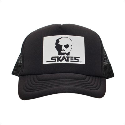 画像2: 【送料無料】SKULL SKATES スカルスケーツ HORSE BOX メッシュキャップ BLACK
