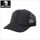 【送料無料】SKULL SKATES スカルスケーツ BLACK OUT HORSE メッシュキャップ BLACK