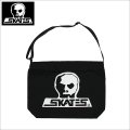 【送料無料】SKULL SKATES スカルスケーツ ナイロン ショルダーバッグ BLACK