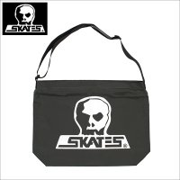 【送料無料】SKULL SKATES スカルスケーツ ナイロン ショルダーバッグ GRAY