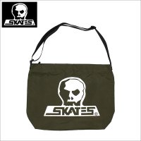 【送料無料】SKULL SKATES スカルスケーツ ナイロン ショルダーバッグ OLIVE GREEN