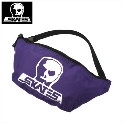 画像1: 【送料無料】SKULL SKATES スカルスケーツ SKULLロゴショルダーバッグ PURPLE