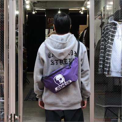 画像2: 【送料無料】SKULL SKATES スカルスケーツ SKULLロゴショルダーバッグ PURPLE