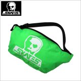 【送料無料】SKULL SKATES スカルスケーツ SKULLロゴショルダーバッグ GREEN