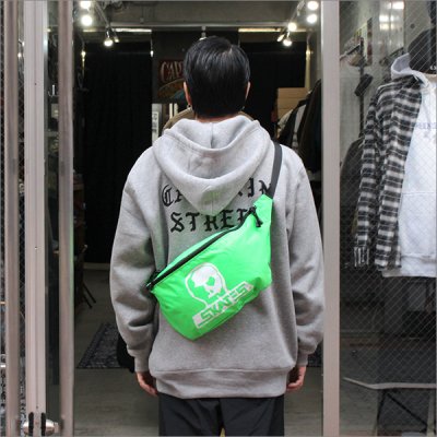 画像2: 【送料無料】SKULL SKATES スカルスケーツ SKULLロゴショルダーバッグ GREEN