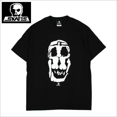 画像1: 【送料無料】SKULL SKATES スカルスケーツ LADY SKULL Tシャツ BLACK