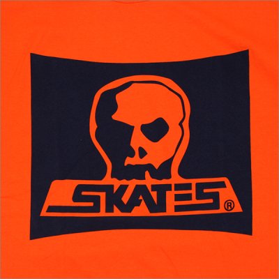 画像3: 【送料無料】SKULL SKATES スカルスケーツ SURF BIRD Tシャツ ORANGE/NAVY