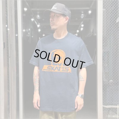 画像2: 【送料無料】SKULL SKATES スカルスケーツ UNION76 Tシャツ NAVY/ORANGE