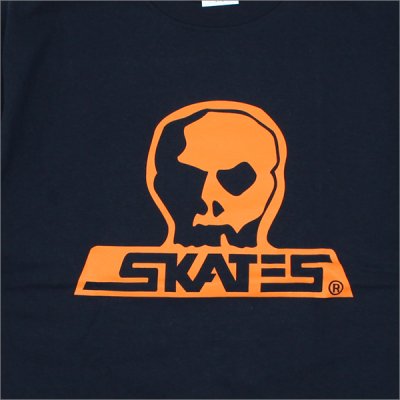 画像3: 【送料無料】SKULL SKATES スカルスケーツ UNION76 Tシャツ NAVY/ORANGE