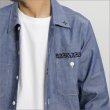 画像3: 【送料無料】KustomStyle カスタムスタイル PRAYING KATAKANA CHAMBRAY L/Sシャツ BLUE (3)