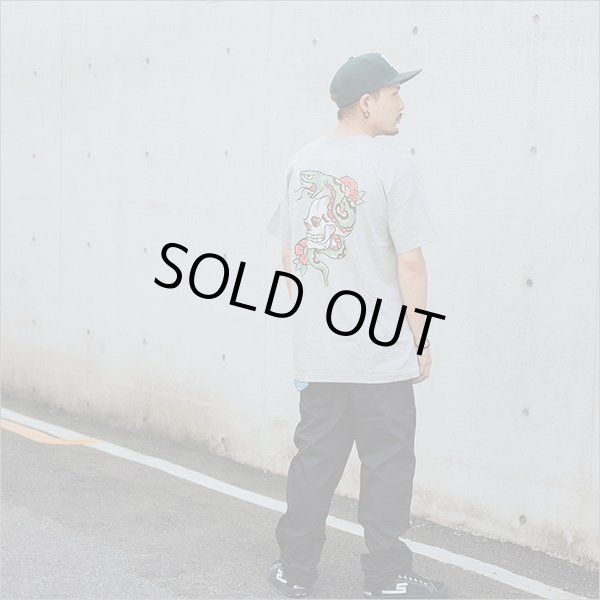 画像7: 【50%OFF】CharlieB チャーリービー Skull & Snake Tシャツ GRAY (7)