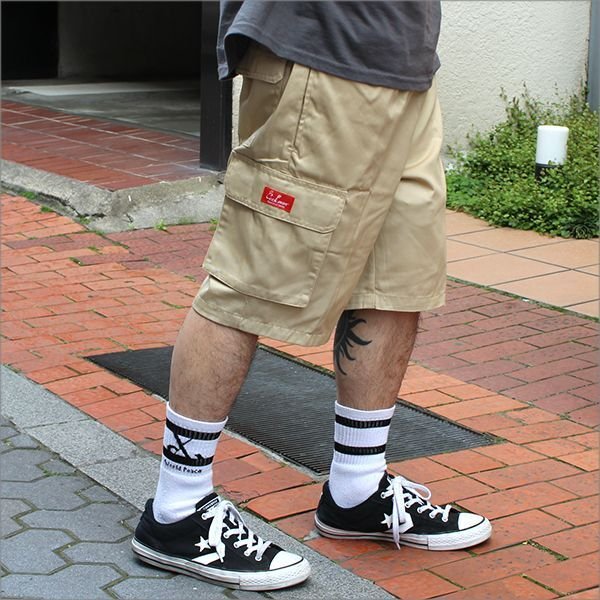 画像3: COOKMAN クックマン Chef カーゴショーツ SAND (3)