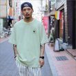 画像5: 【30%OFF】Deviluse デビルユース Heartaches Stone Wash Tシャツ SEA GREEN (5)