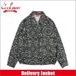 画像1: 【送料無料】COOKMAN クックマン Delivery JKT PAISLEY BLACK (1)