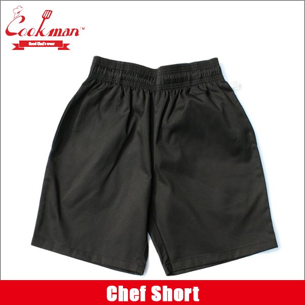 画像1: COOKMAN クックマン Chef ショーツ BLACK (1)