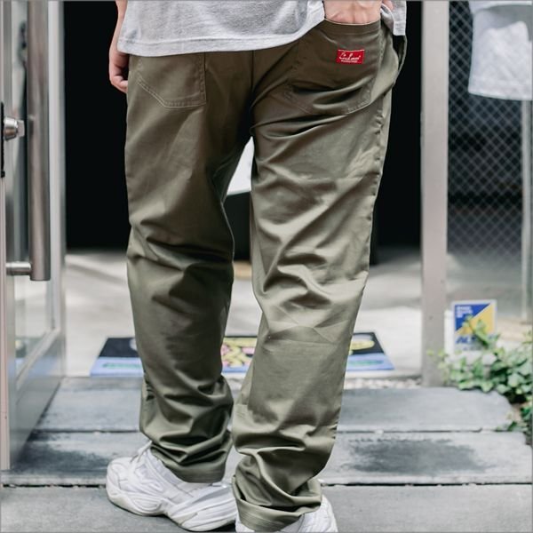 画像6: COOKMAN クックマン Chef パンツ OLIVE (6)