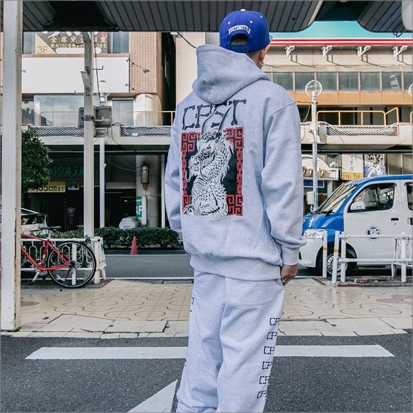 画像11: 【50％OFF】CAPTAIN STREET Bone Logo スウェットパンツ ASH キャプテンストリート (11)