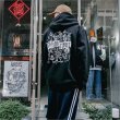 画像9: 【20％OFF】【送料無料】CAPTAIN STREET MADBOMB P/Oパーカー BLACK キャプテンストリート (9)