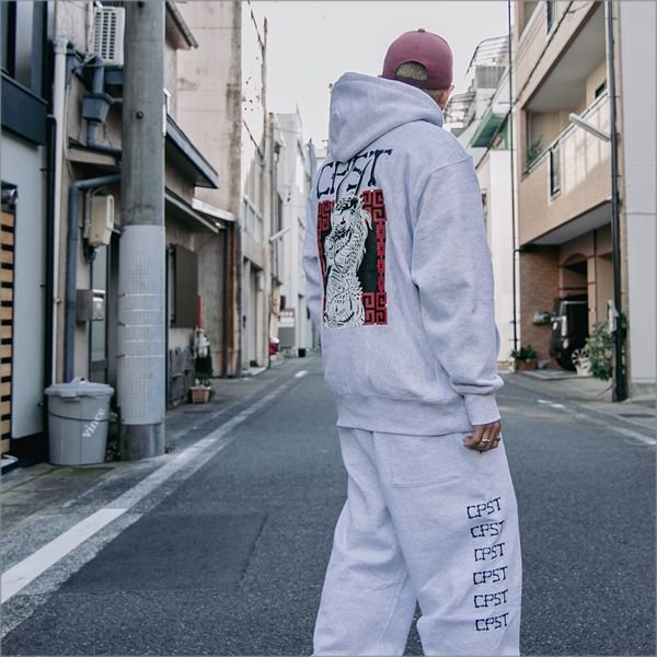 画像13: 【50%OFF】CAPTAIN STREET Bone Logo スウェットパンツ ASH キャプテンストリート (13)