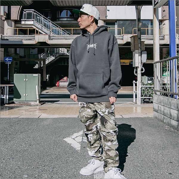 画像8: 【40%OFF】【送料無料】CharlieB チャーリービー DM Logo P/Oパーカー SUMI (8)