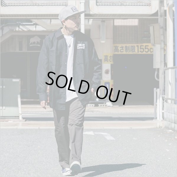 画像8: 【50％OFF】CAPTAIN STREET LOW LIFE L/S ワークシャツ BLACK キャプテンストリート (8)