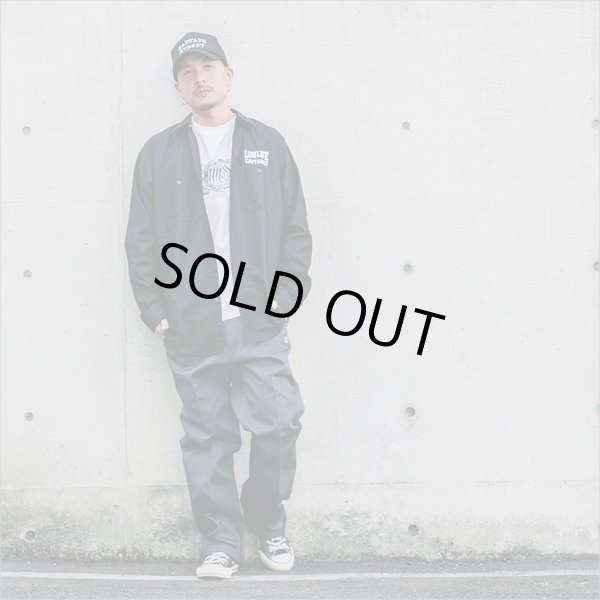 画像9: 【50％OFF】CAPTAIN STREET LOW LIFE L/S ワークシャツ BLACK キャプテンストリート (9)