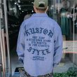画像7: 【送料無料】KustomStyle カスタムスタイル ROOTED IN THE STREETS L/Sシャツ CHAMBRAY (7)
