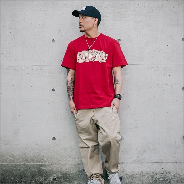 画像7: 【20％OFF】CAPTAIN STREET  Lettering Tシャツ RED キャプテンストリート (7)