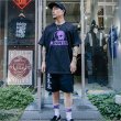 画像6: SKULL SKATES スカルスケーツ Tシャツ BLACKxPURPLE (6)