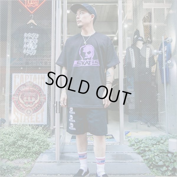 画像6: 【送料無料】SKULL SKATES スカルスケーツ Tシャツ BLACKxPURPLE (6)