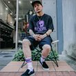 画像5: 【送料無料】SKULL SKATES スカルスケーツ Tシャツ BLACKxPURPLE (5)