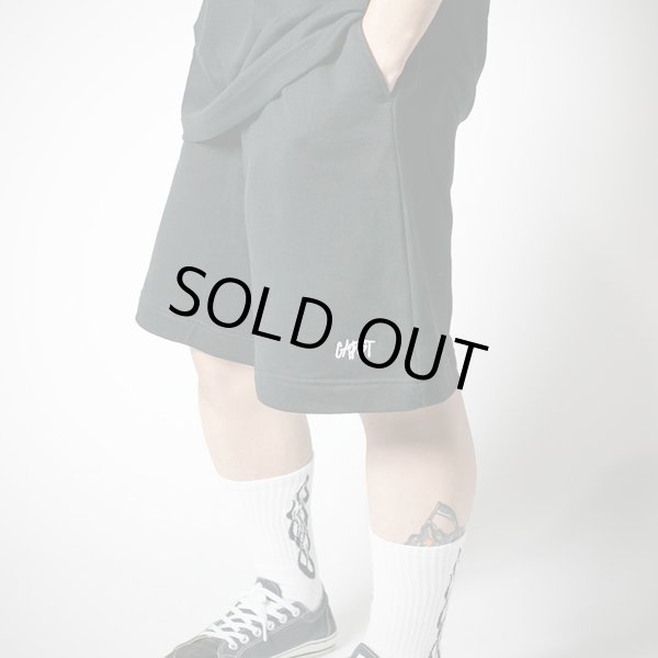 画像14: 【50%OFF】CAPTAIN STREET EMB CAPST スウェットショーツ BLACK キャプテンストリート (14)