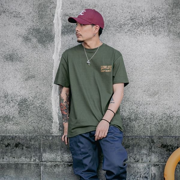 画像10: 【20％OFF】CAPTAIN STREET LOW LIFE Tシャツ CITY GREEN キャプテンストリート (10)