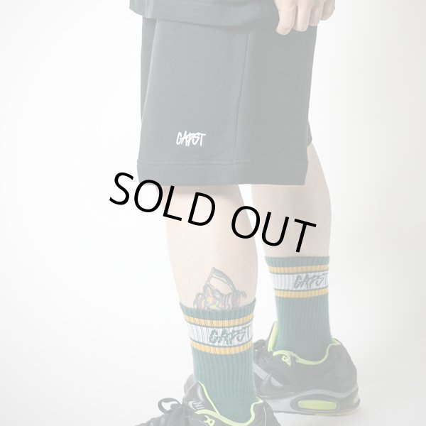 画像16: 【50%OFF】CAPTAIN STREET EMB CAPST スウェットショーツ BLACK キャプテンストリート (16)