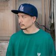 画像13: KustomStyle カスタムスタイル LA-BANDANA スナップバックCAP NAVY (13)